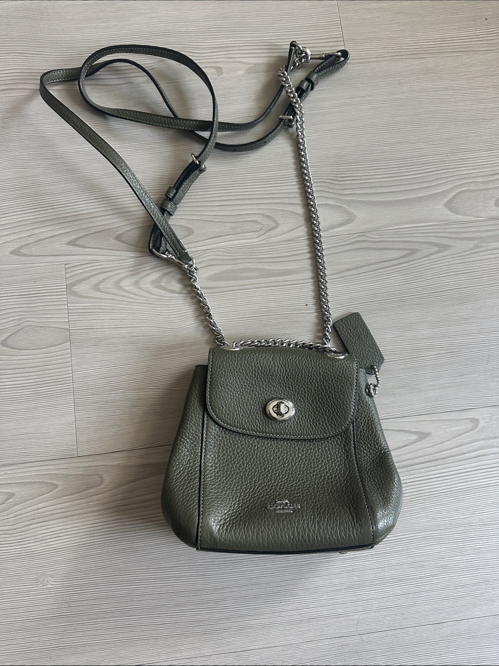 Coach Convertible Mini Leather Backpack